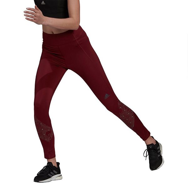 Black Women\'s Adidas OTR Reflexion Leggings | 1439508-JE