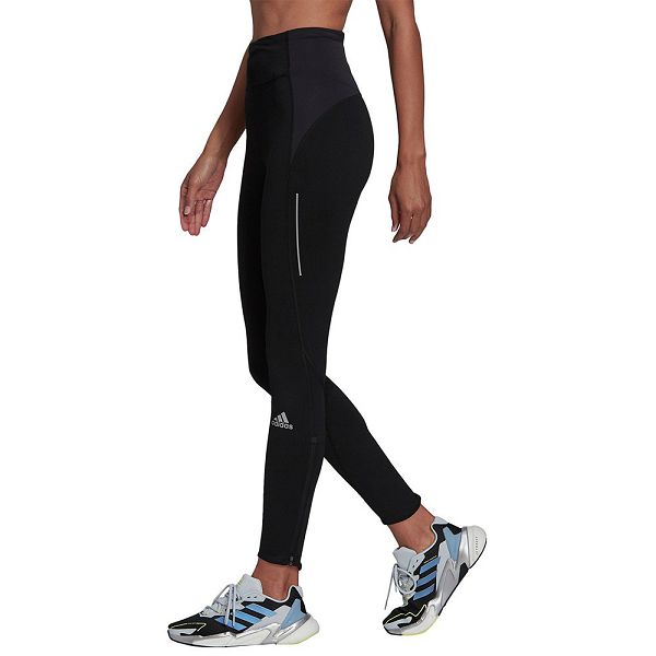 Black Women's Adidas OTR Warm Leggings | 0794218-BI