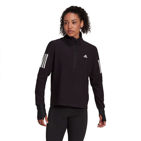 Black Women's Adidas Otr Sweatshirts | 1582476-FS