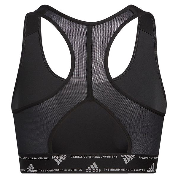 Black Women's Adidas Power MS Sports Bra | 9084135-NF