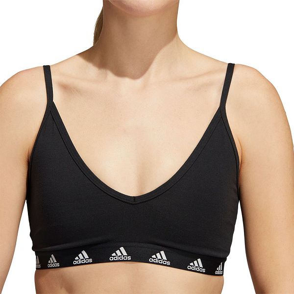 Black Women's Adidas Pureb Sports Bra | 0356482-CK