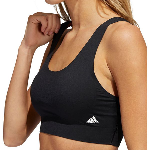 Black Women's Adidas Purel Sports Bra | 3718905-JW