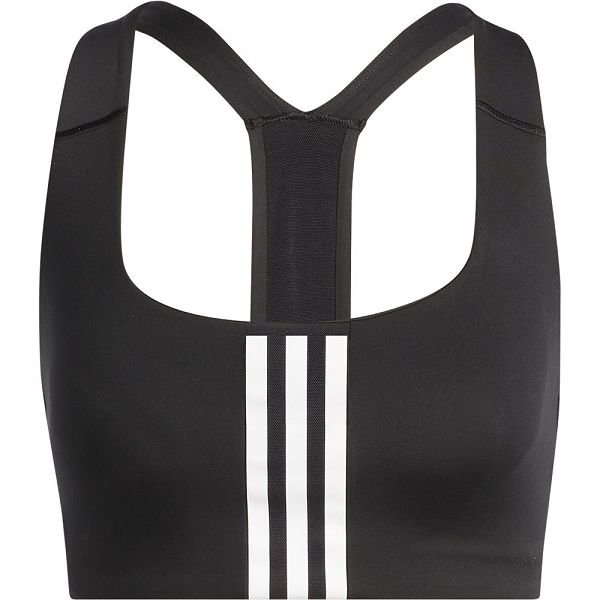 Black Women's Adidas Pwi MS Sports Bra | 1497253-WY