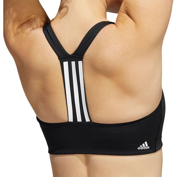 Black Women's Adidas Pwi MS Sports Bra | 1497253-WY