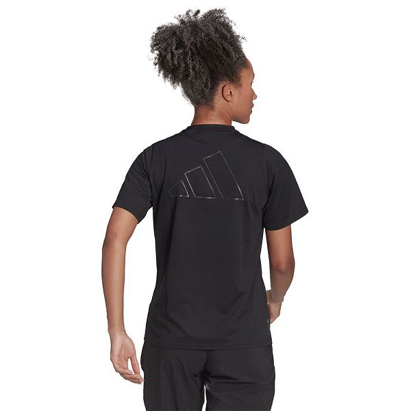 Black Women's Adidas RI 3B Short Sleeve T Shirts | 4517093-BZ