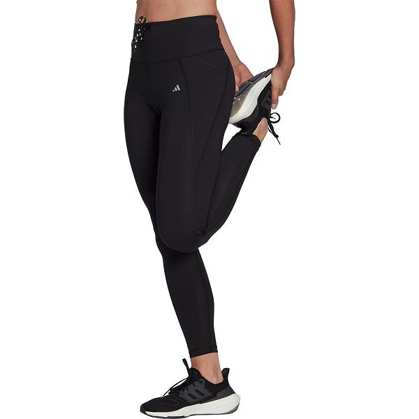 Black Women\'s Adidas Run Ess Leggings | 7293841-RW