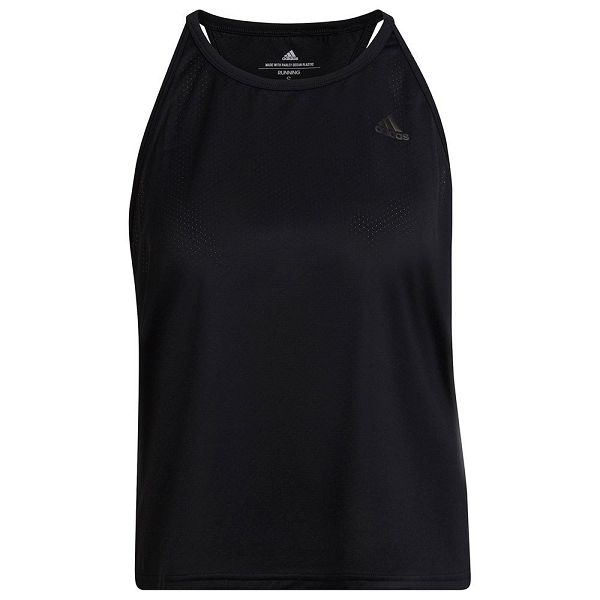 Black Women's Adidas Run Fast PB Sleeveless T Shirts | 2741583-SN