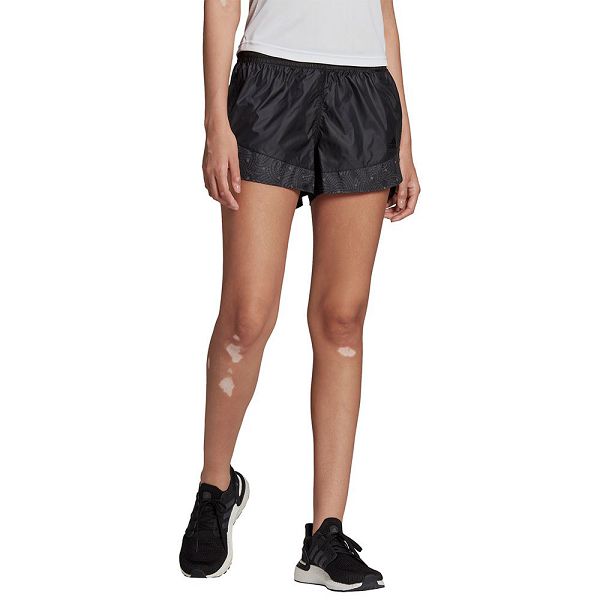 Black Women\'s Adidas Run Fast Rad 3´´ Shorts Pants | 3296874-XK