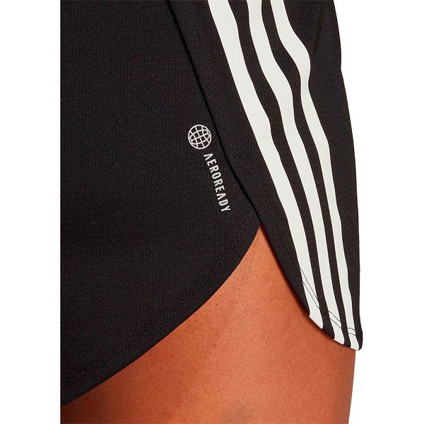 Black Women's Adidas Run Icons 3S Lo 3´´ Shorts Pants | 0928356-WL