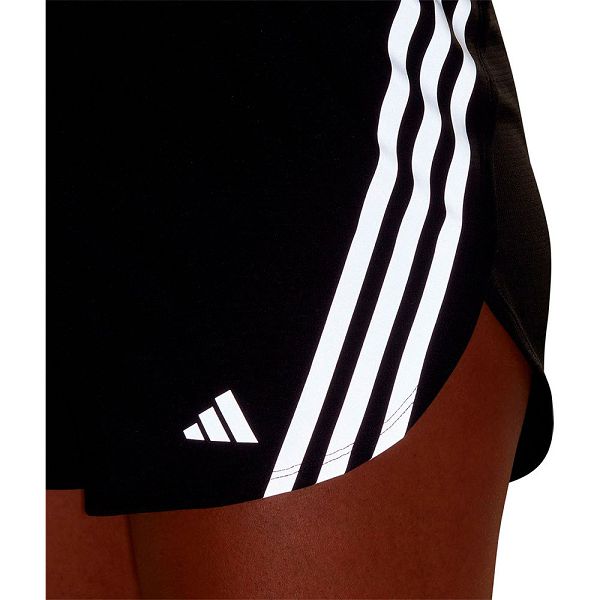 Black Women's Adidas Run Icons 3S Lo 3´´ Shorts Pants | 0928356-WL