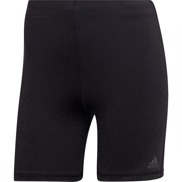 Black Women's Adidas Run Icons Short Leggings | 8654279-VL