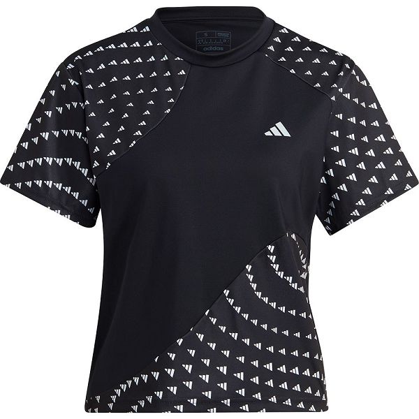 Black Women's Adidas Run It Bl Short Sleeve T Shirts | 9708513-KH