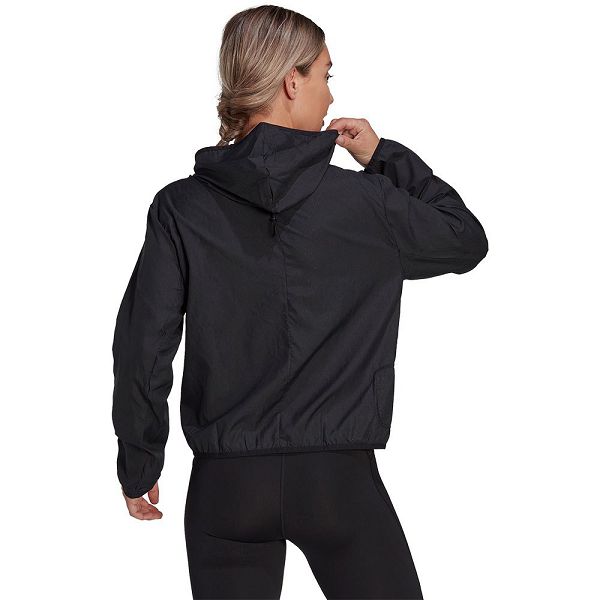 Black Women's Adidas Run It Jackets | 6147892-IR