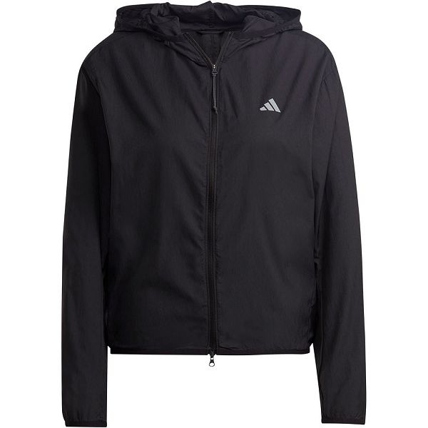 Black Women's Adidas Run It Jackets | 6147892-IR