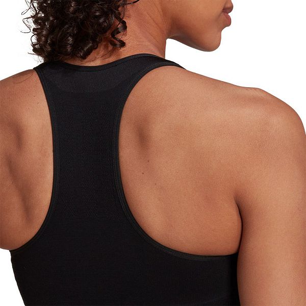 Black Women's Adidas Run Ms Merino Sports Bra | 6384127-EO