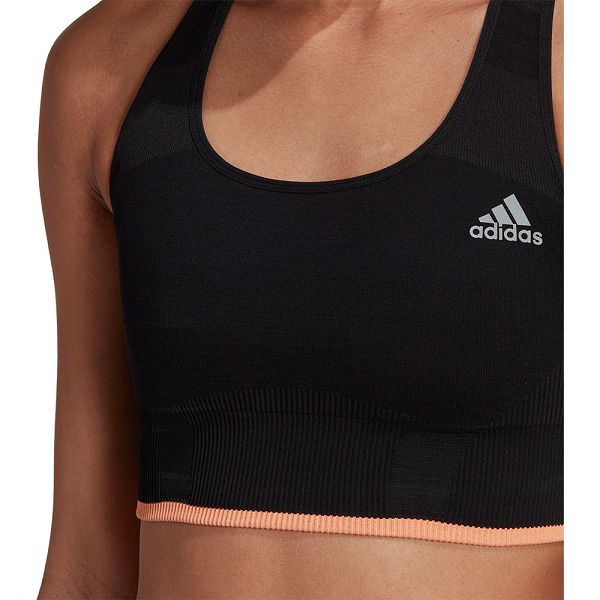 Black Women's Adidas Run Ms Merino Sports Bra | 6384127-EO