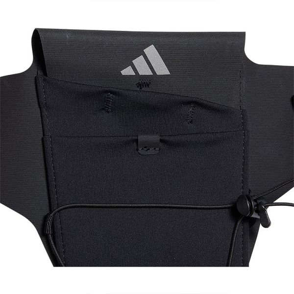 Black Women's Adidas Run Pocket B Waist Bags | 2789450-BP