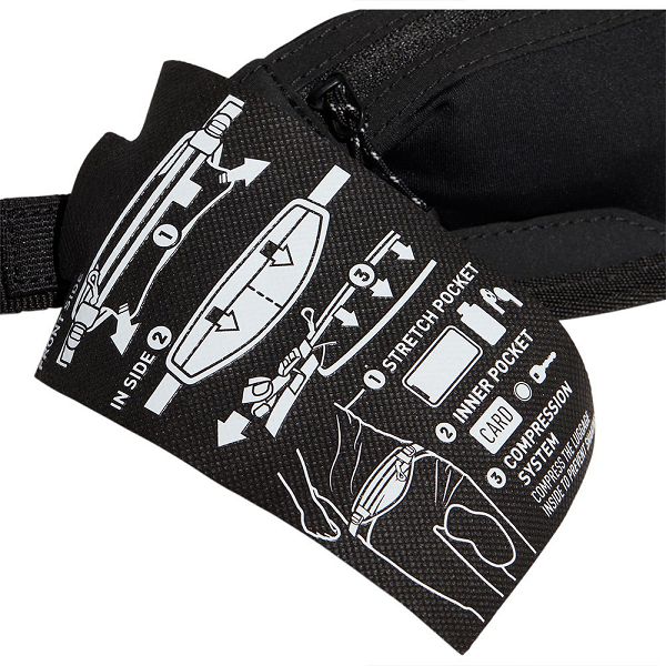 Black Women's Adidas Run Waist Bags | 5672394-VK