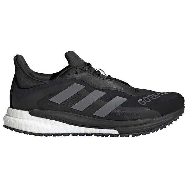 Black Women\'s Adidas Solar Glide 4 Goretex Running Shoes | 6457201-FN