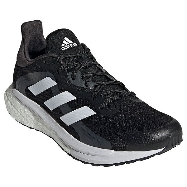 Black Women's Adidas Solar Glide 4 ST Running Shoes | 4271860-WV