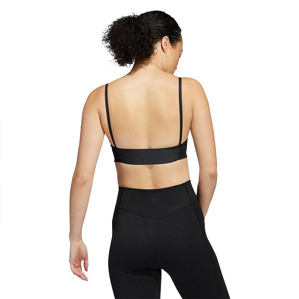 Black Women's Adidas Sto Sports Bra | 6974205-SB