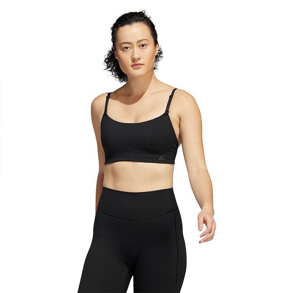 Black Women's Adidas Sto Sports Bra | 6974205-SB