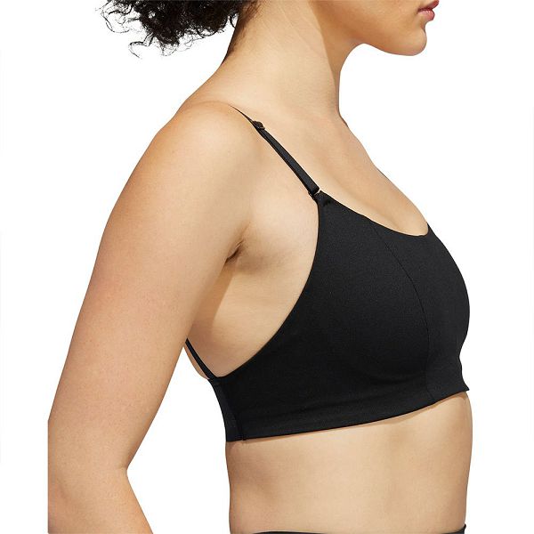 Black Women's Adidas Sto Sports Bra | 6974205-SB