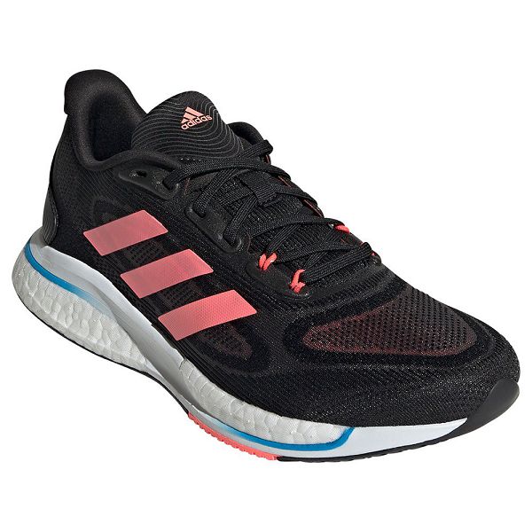 Black Women's Adidas Supernova + Running Shoes | 0374618-RN