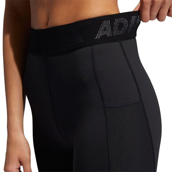 Black Women's Adidas Techfit Badge Of Sport Leggings | 3167208-NE