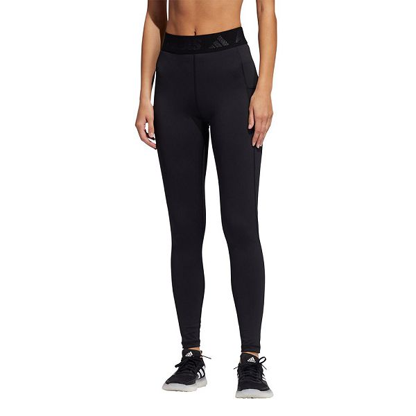 Black Women\'s Adidas Techfit Badge Of Sport Leggings | 3167208-NE