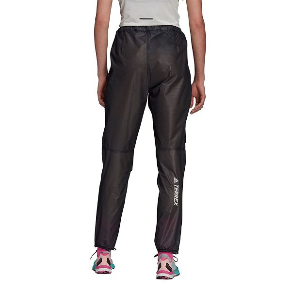 Black Women's Adidas Terrex Agravic Trail 2.5-Layer Rain Pants | 7218469-DO