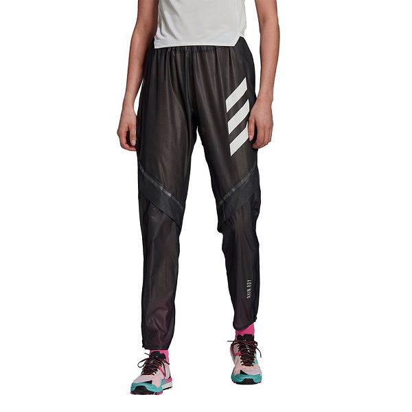 Black Women\'s Adidas Terrex Agravic Trail 2.5-Layer Rain Pants | 7218469-DO