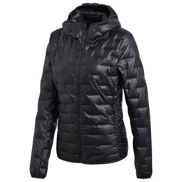 Black Women's Adidas Terrex Lite Down Jackets | 8093764-IP