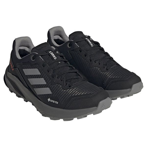 Black Women's Adidas Terrex Trailrider Goretex Trail Running Shoes | 8361059-IJ