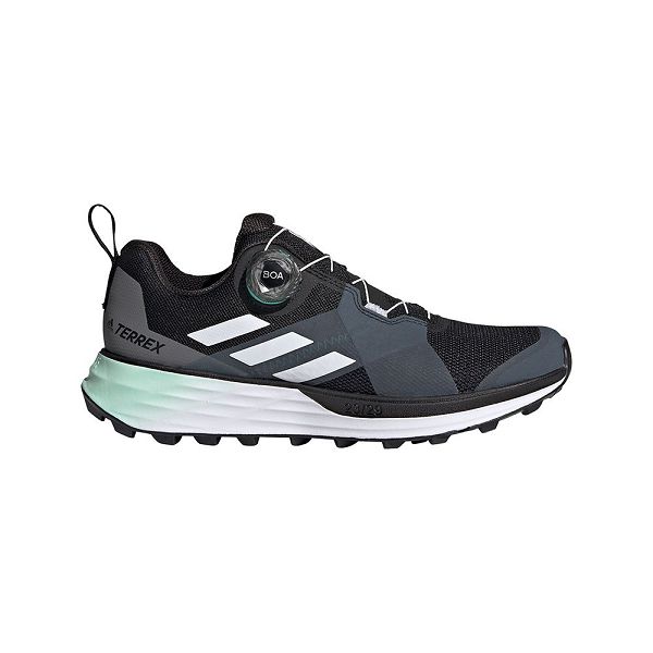 Black Women\'s Adidas Terrex Two BOA Trail Running Shoes | 8270416-QG