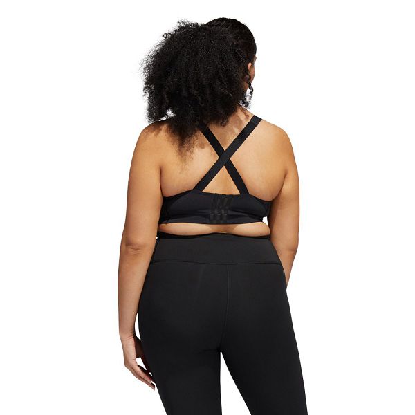 Black Women's Adidas Tlrd Impact Luxe High-Support Big Top Sports Bra | 4367590-RE