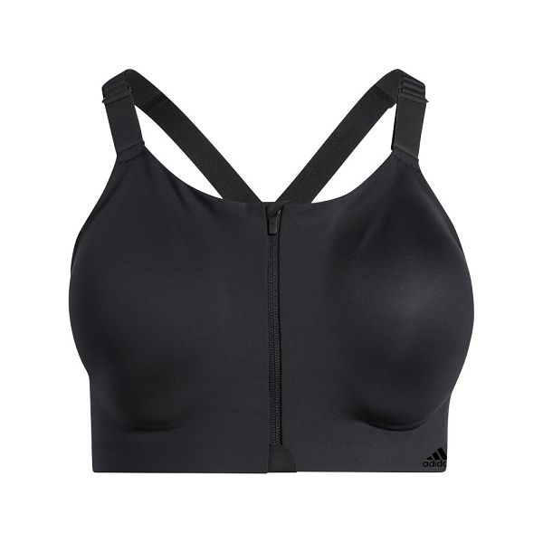 Black Women's Adidas Tlrd Impact Luxe High-Support Big Top Sports Bra | 4367590-RE