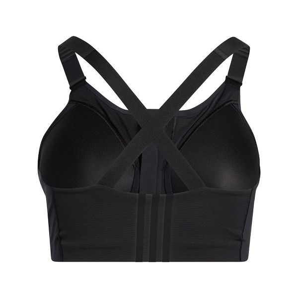 Black Women's Adidas Tlrd Impact Luxe High-Support Big Top Sports Bra | 4367590-RE