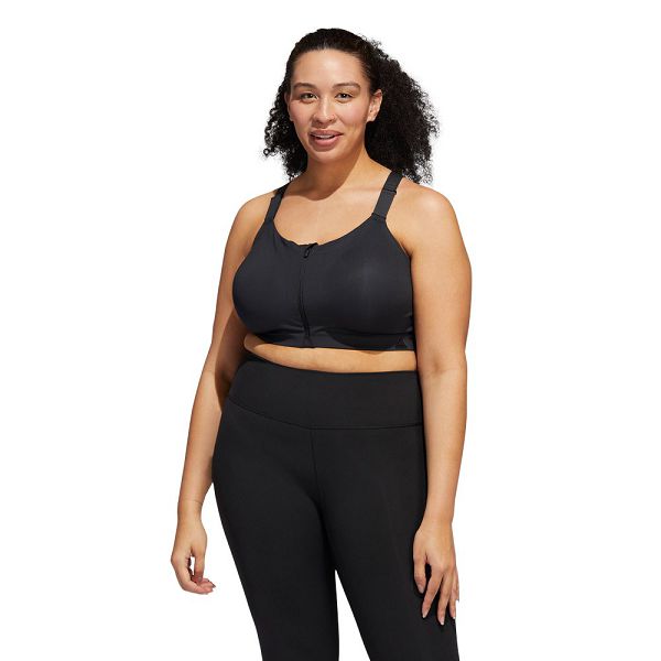 Black Women\'s Adidas Tlrd Impact Luxe High-Support Big Top Sports Bra | 4367590-RE