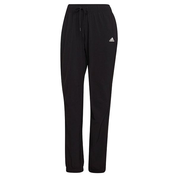 Black Women's Adidas Woven Pants | 1490527-TX