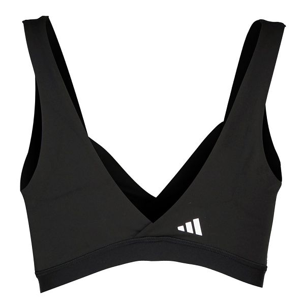 Black Women's Adidas Yoga Ess Sports Bra | 0726541-BP