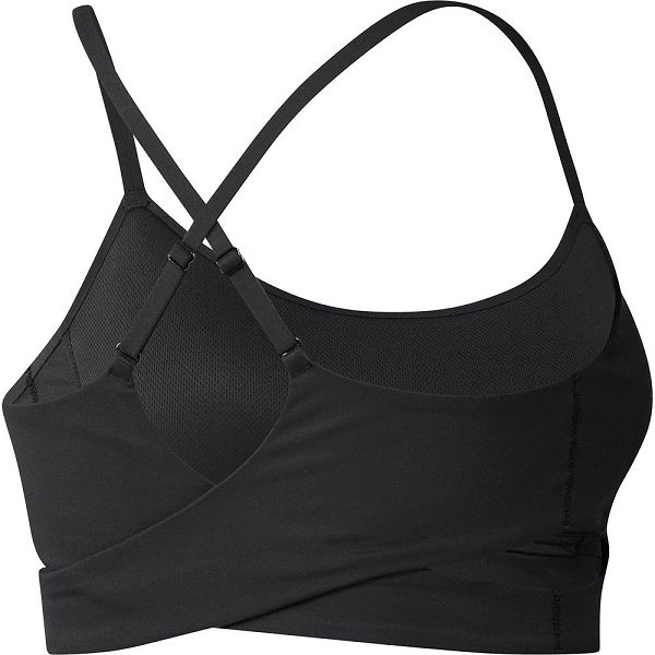 Black Women's Adidas Yoga St Ls Ll Sports Bra | 6591423-ZG