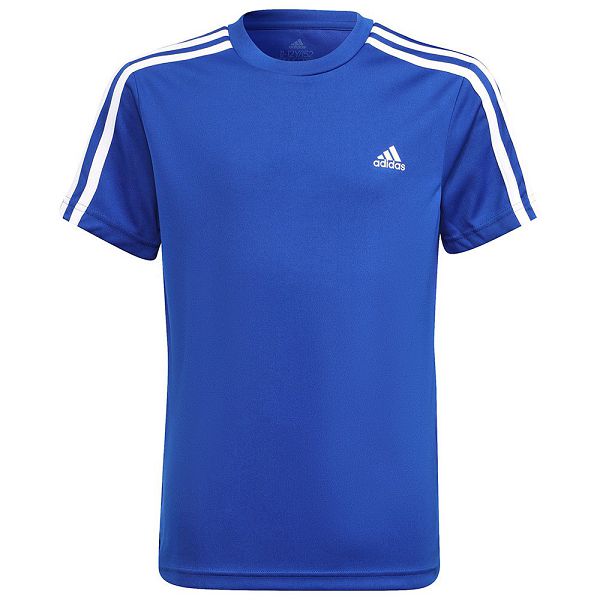 Blue Kids' Adidas 3 Striker Tracksuit | 1264785-ZN