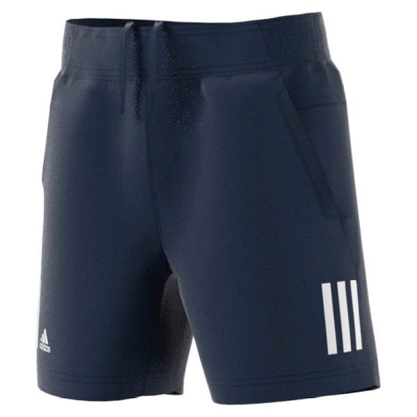 Blue Kids\' Adidas Club 3 Stripes Short Pants | 4260158-DH