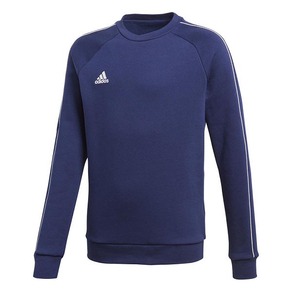 Blue Kids\' Adidas Core 18 Sweatshirts | 2857614-GH