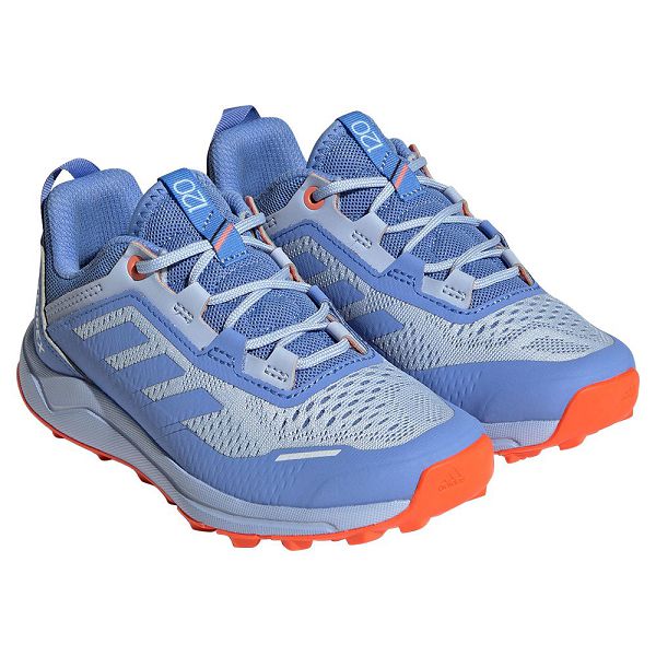 Blue Kids' Adidas Terrex Agravic Flow Trail Running Shoes | 3487091-CP