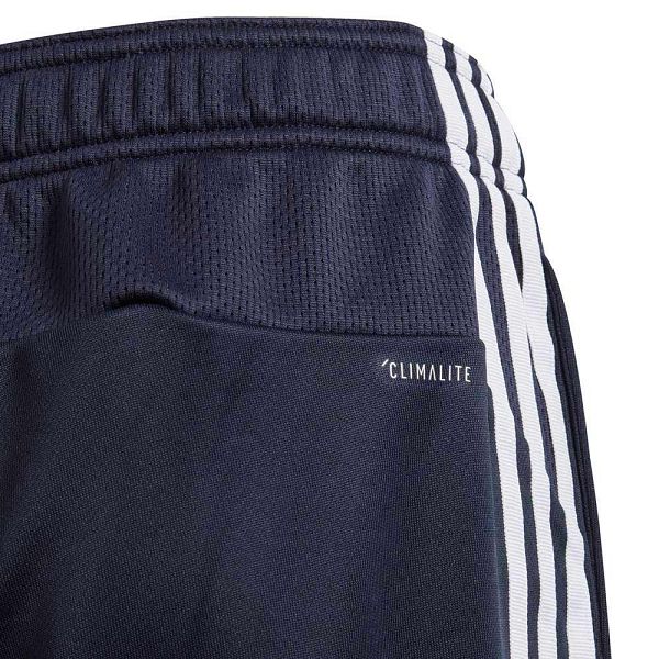 Blue Kids' Adidas Training 3 Stripes Long Pants | 6805731-GE