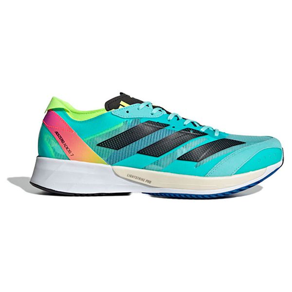 Blue Men\'s Adidas Adizero Adios 7 Running Shoes | 3940265-AY