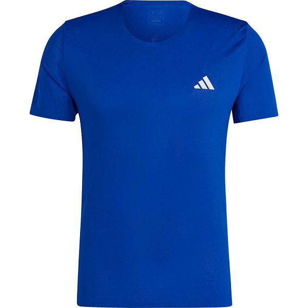 Blue Men's Adidas Adizero Short Sleeve T Shirts | 9315624-HF