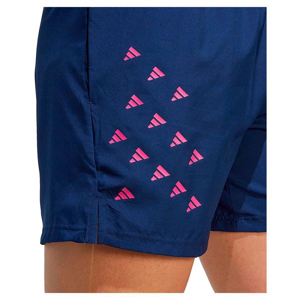 Blue Men's Adidas Brand Love 5´´ Shorts Pants | 1309687-QV